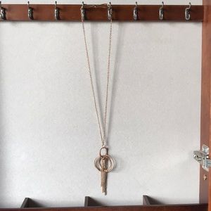 Rose gold necklace!!